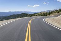 Cottonwood Pass: Scenic View of a Mountain Road