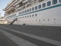 Cruise Ship in Europe: Clear Sky and Open Sea