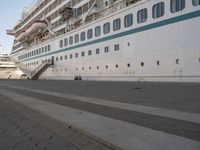 Cruise Ship in Europe: Clear Sky and Open Sea