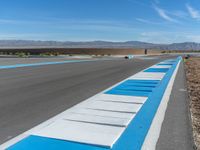 Curved Road in the USA: Racing Through the Clouds on a Sunny Day