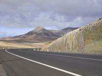 Curvy Road in Fuerteventura, Europe