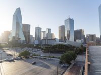 Dallas Cityscape: An Aerial View of the Metropolitan Area