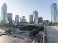 Dallas Cityscape: An Aerial View of the Metropolitan Area