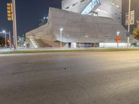 Dallas Cityscape at Night with Artificial Light