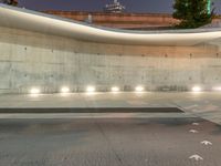 Dallas Night City Skyline: A Modern Architecture and Concrete Street