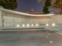 Dallas Night City Skyline: A Modern Architecture and Concrete Street