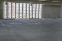 Dallas Parking Garage Concrete Surface 001