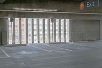 Dallas Parking Garage Concrete Surface 002