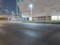 Dallas Skyline with Modern Architecture and City Lights at Night