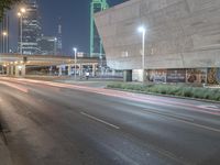 Dallas Skyline with Modern Architecture and City Lights at Night