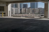 Urban Cityscape of Dallas: Parking Garage