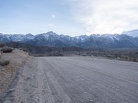 Dawn Over Alabama Hills: A Desert Landscape
