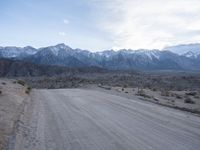 Dawn Over Alabama Hills: A Desert Landscape