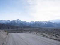 Dawn Over Alabama Hills: A Desert Landscape