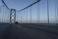 Dawn on the Asphalt Bridge