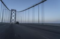 Dawn on the Asphalt Bridge