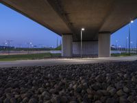 Dawn in Berlin: A Bridge Over Water with Reflections