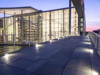 Dawn in Berlin: Cityscape with Water Reflection