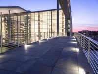 Dawn in Berlin: Cityscape with Water Reflection