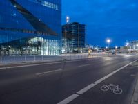 Dawn in Berlin, Germany - Urban Cityscape with Modern Architecture and Office Buildings