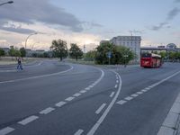 Dawn in Berlin Metropolitan Area Road