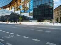 Dawn over Berlin's Modern Business District