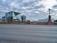 Dawn in Berlin: Urban Design and Clear Sky