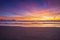 Dawn Break over Los Angeles Coastal