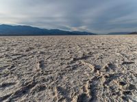 Dawn: Break of Day with Clouds over the Desert