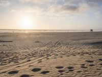 Dawn Breaks over California Coastline