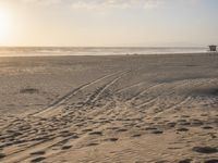 Dawn Breaks over California Coastline