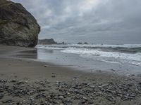 Dawn over the California coast