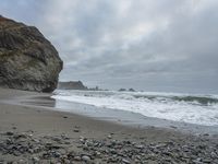 Dawn over the California coast