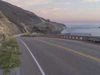 Dawn Over California Coastal Cliffs