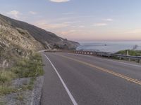 Dawn Over California Coastal Cliffs