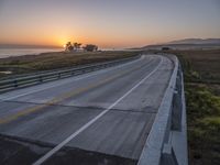 California Coastal Highway at Dawn