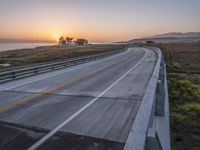 California Coastal Highway at Dawn