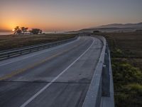 California Coastal Highway at Dawn