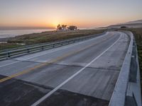 California Coastal Highway at Dawn