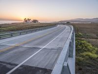 California Coastal Highway at Dawn