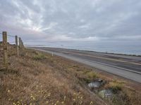 Dawn over California Coastal Road