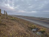 Dawn over California Coastal Road