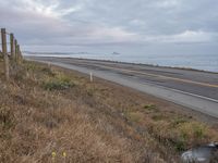 Dawn over California Coastal Road