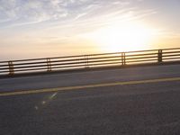 Dawn California Coastal Road Ocean Landscape