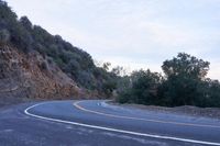 Dawn over California's Mountainous Landscape