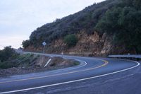 Dawn over California's Mountainous Landscape