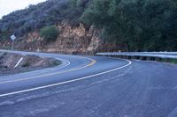 Dawn over California's Mountainous Landscape