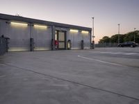 Dawn in the City: Berlin's Road and Asphalt