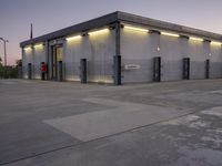 Dawn in the City: Berlin's Road and Asphalt