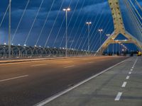 Dawn in the City: Zaragoza's Urban Bridge